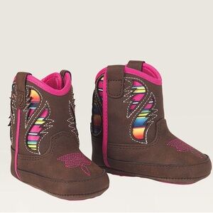 Ariat Infant Lil Stompers Cowboy Boots - Flora